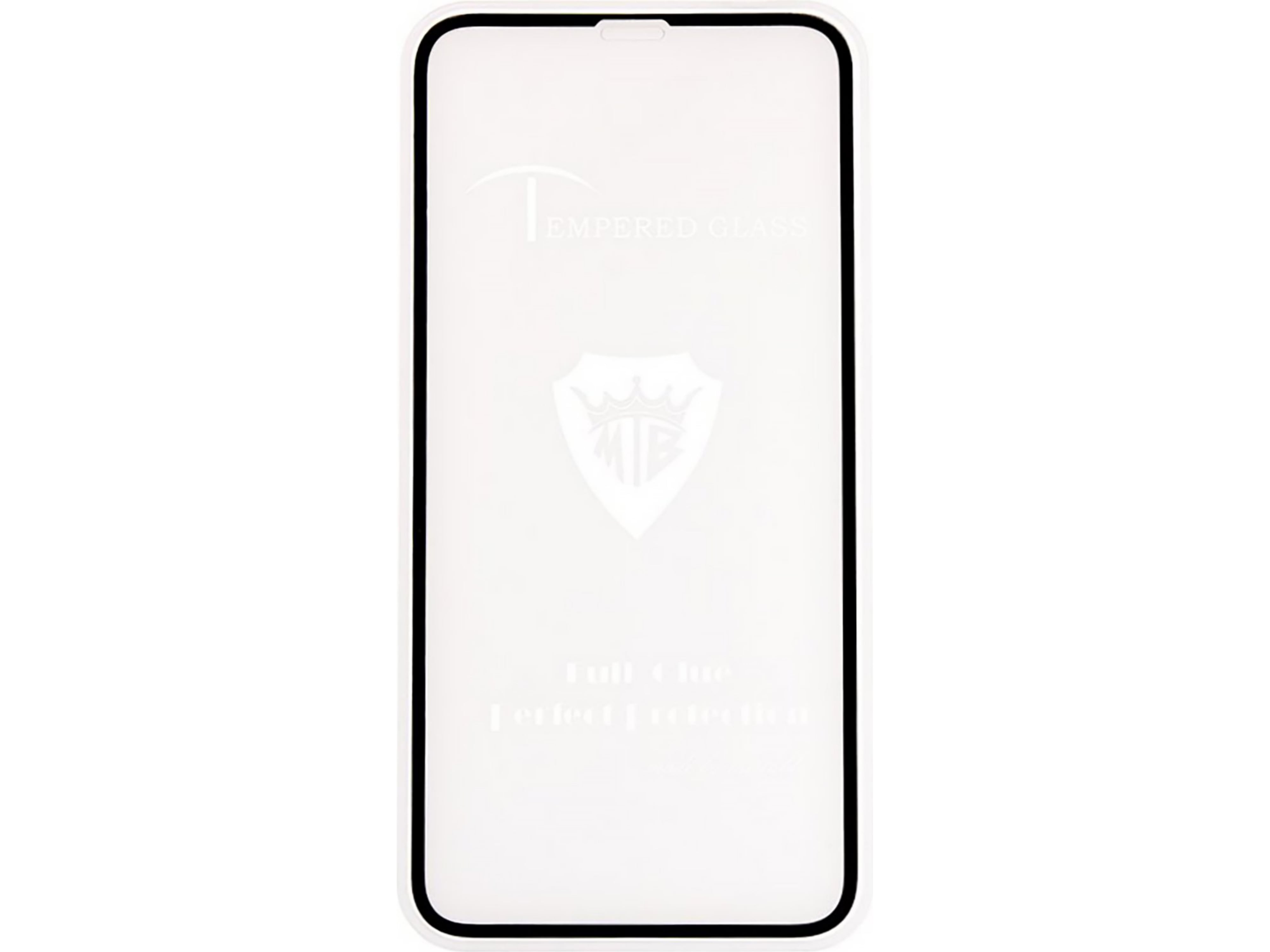 Защитное стекло для iPhone X / iPhone Xs / iPhone 11 Pro Brera  (Черный)