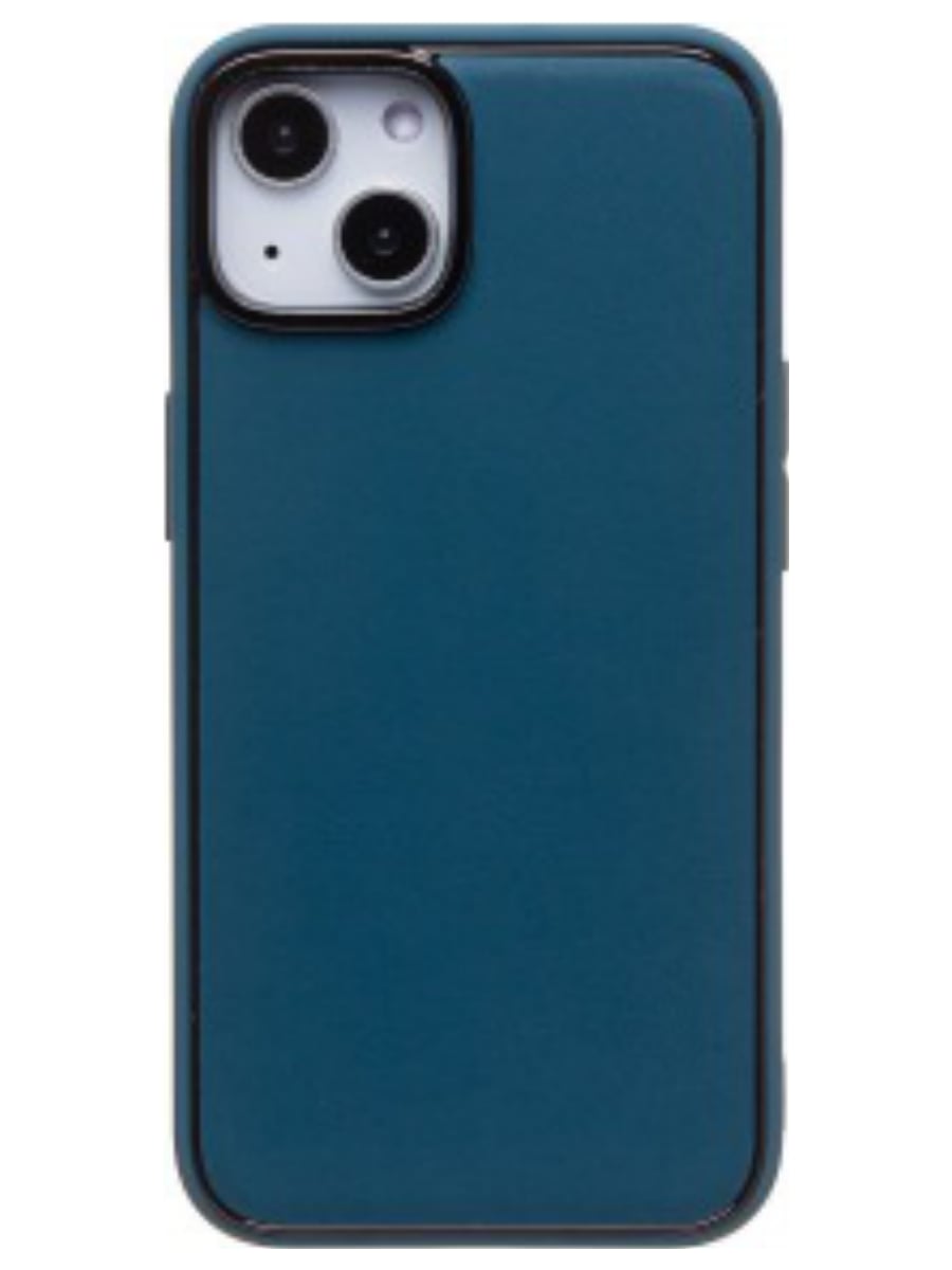 Клип-кейс iPhone 14 (PC084) экокожа (Синий)