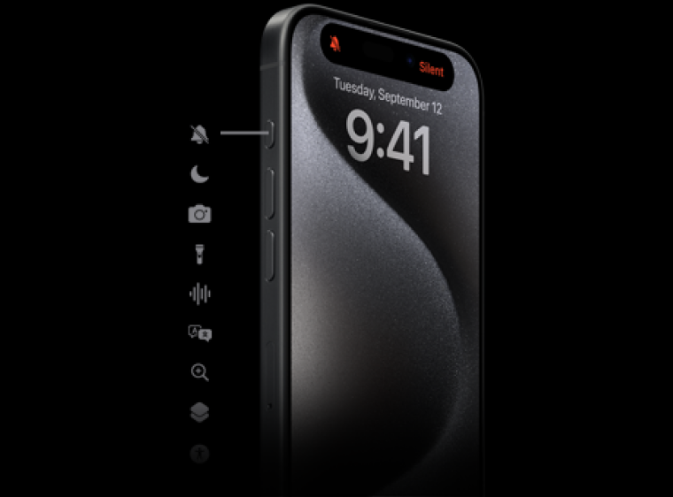 Apple iPhone 15 Pro 256 Гб (Черный)