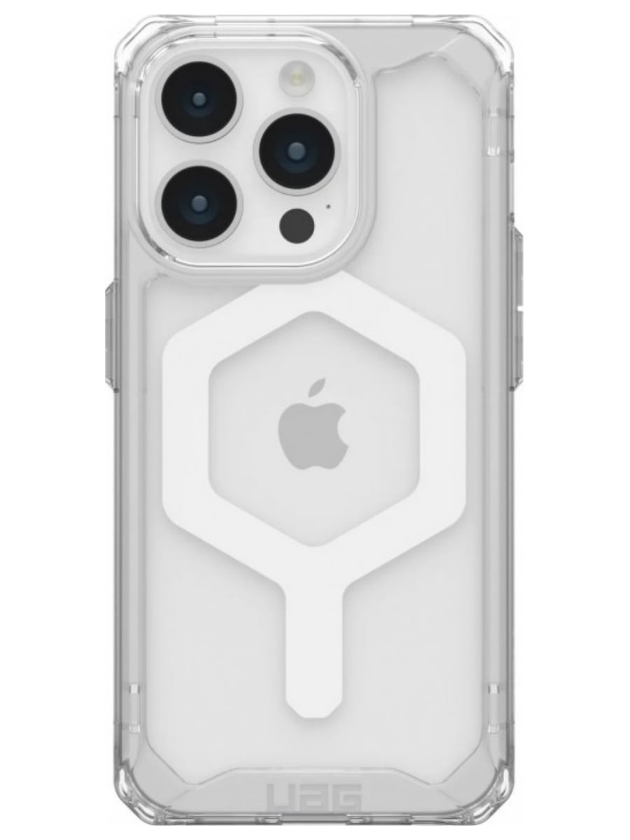 Клип-кейс для Apple iPhone 15 Pro UAG Plyo с поддержкой Magsafe (Белый)