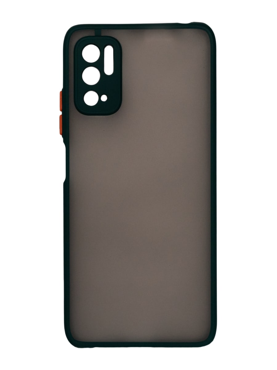 Клип-кейс Xiaomi Redmi Note 10Т/Poco M3 Hard case (Зеленый)