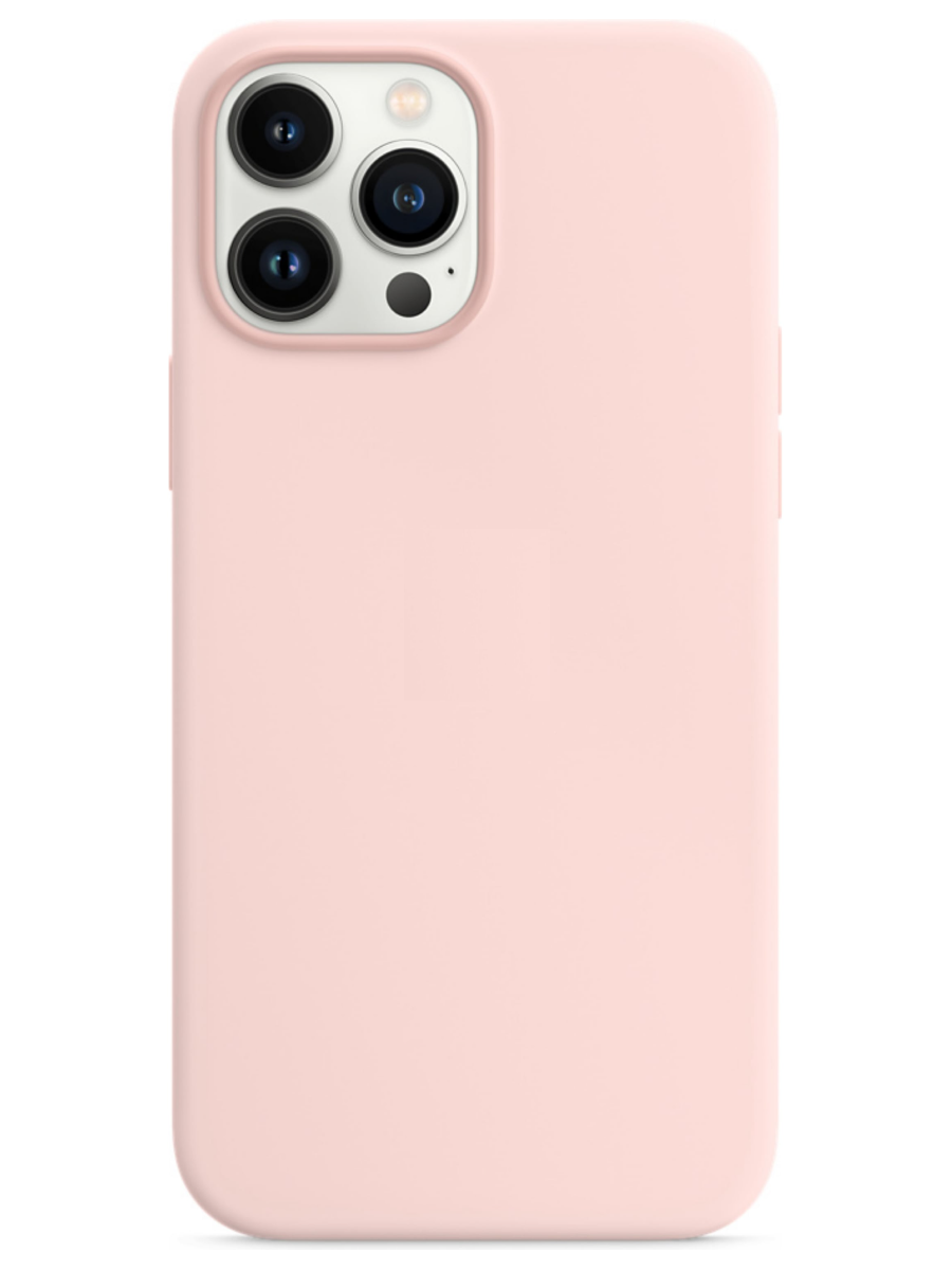 Чехол для iPhone 13 Pro Max SafeMag Soft Touch (Розовый)