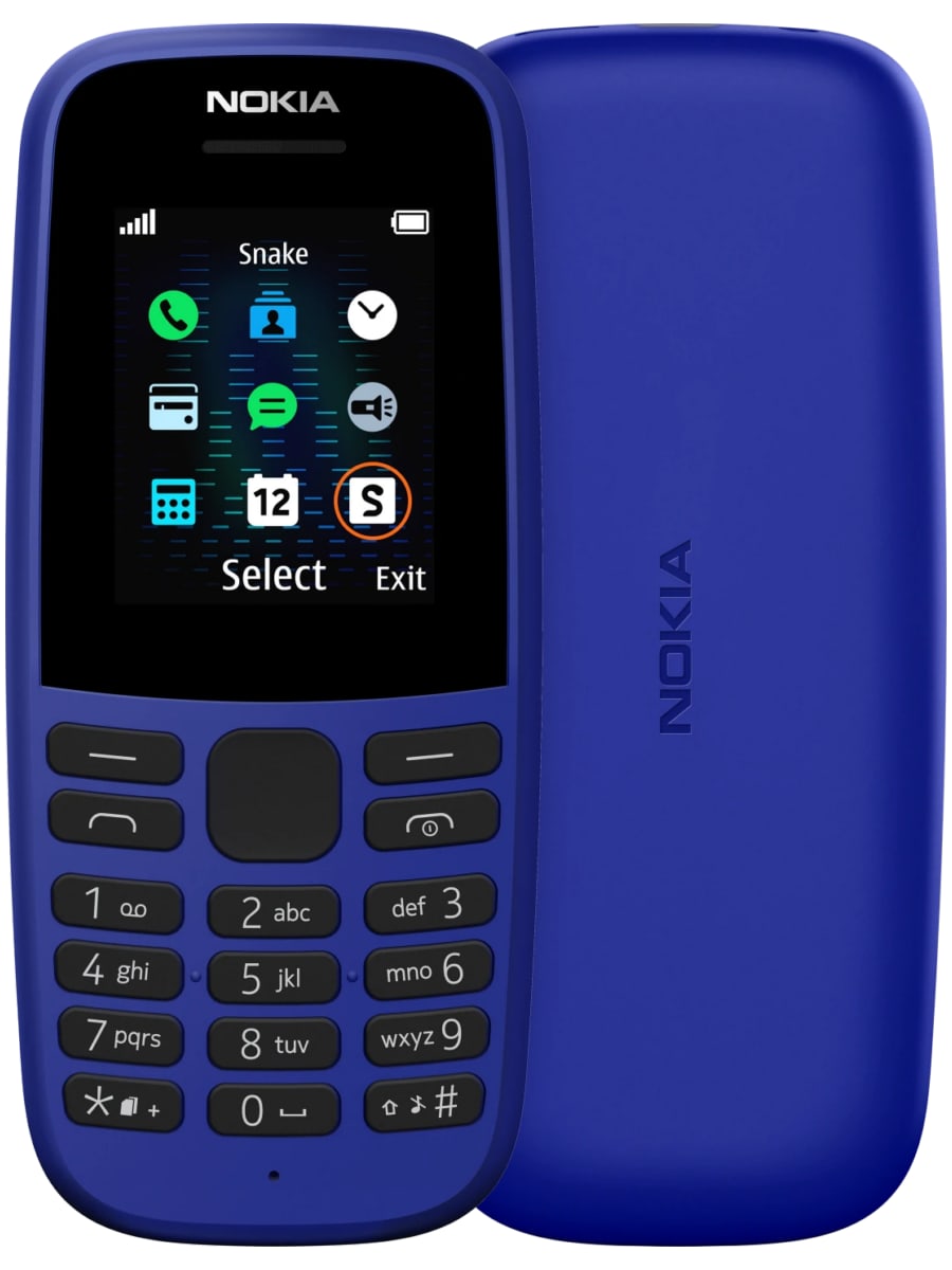 Телефон Nokia 105 DS 2019 (Черный)