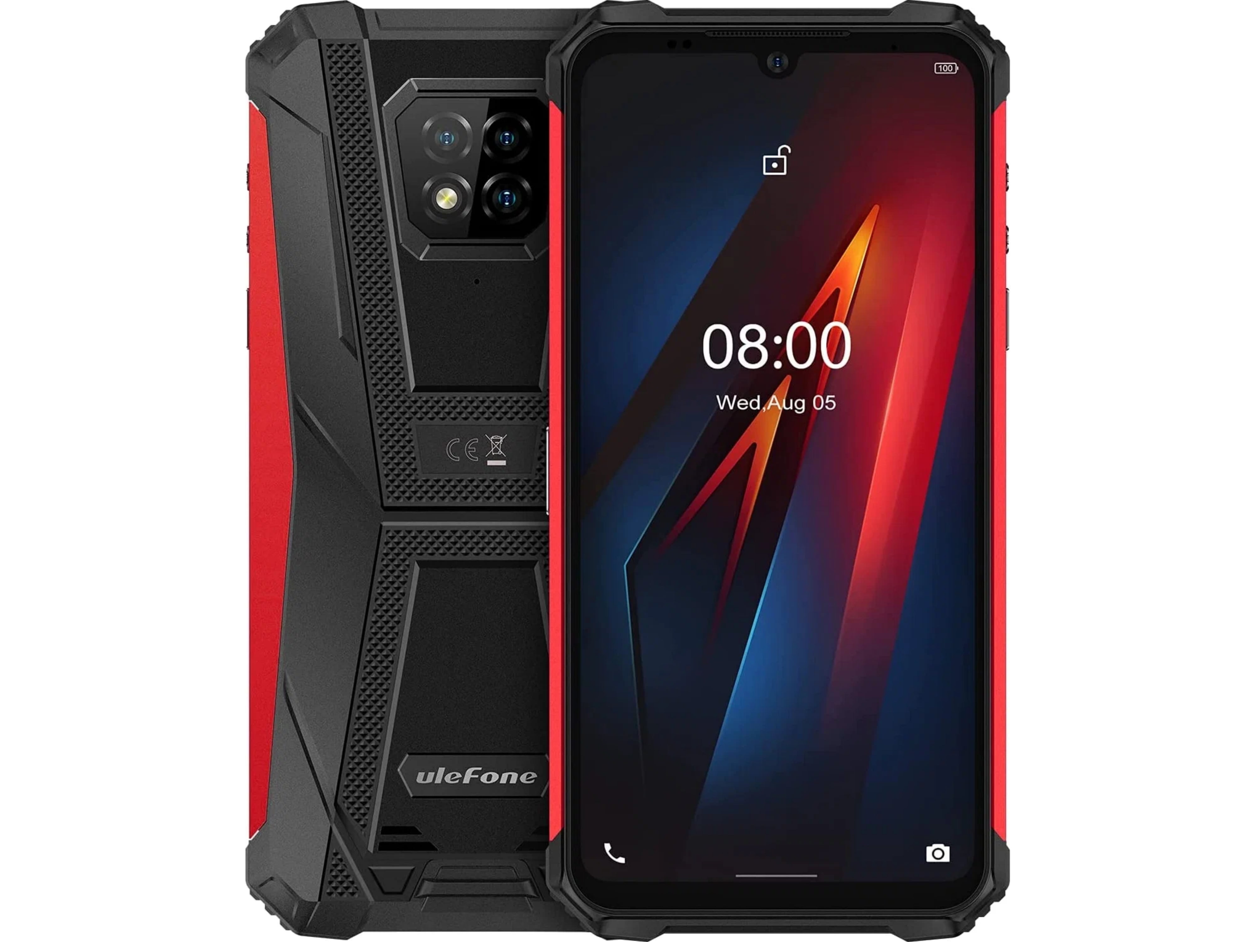 Смартфон Ulefone Armor 8 4/64 ГБ (Красный)