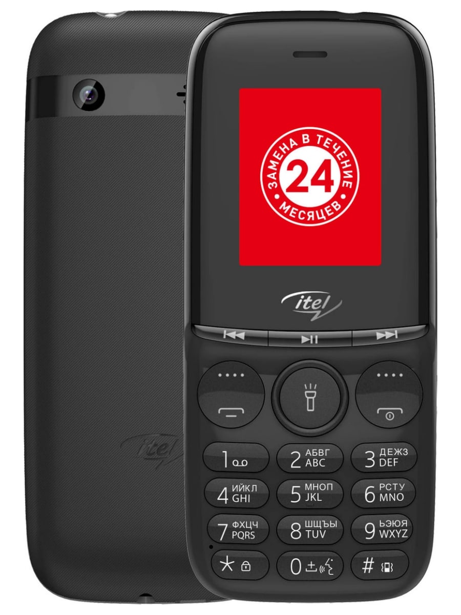 ITEL IT2320 (Черный): купить в интернет-магазине Мобиком.ру