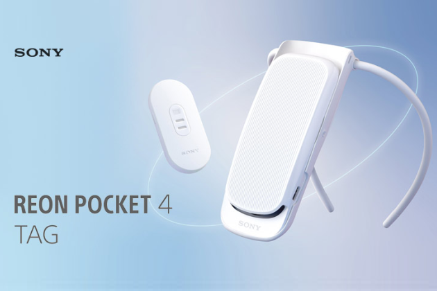 Новинка на лето: Sony выпустили умный мини-кондиционер Reon Pocket 4 для тела.