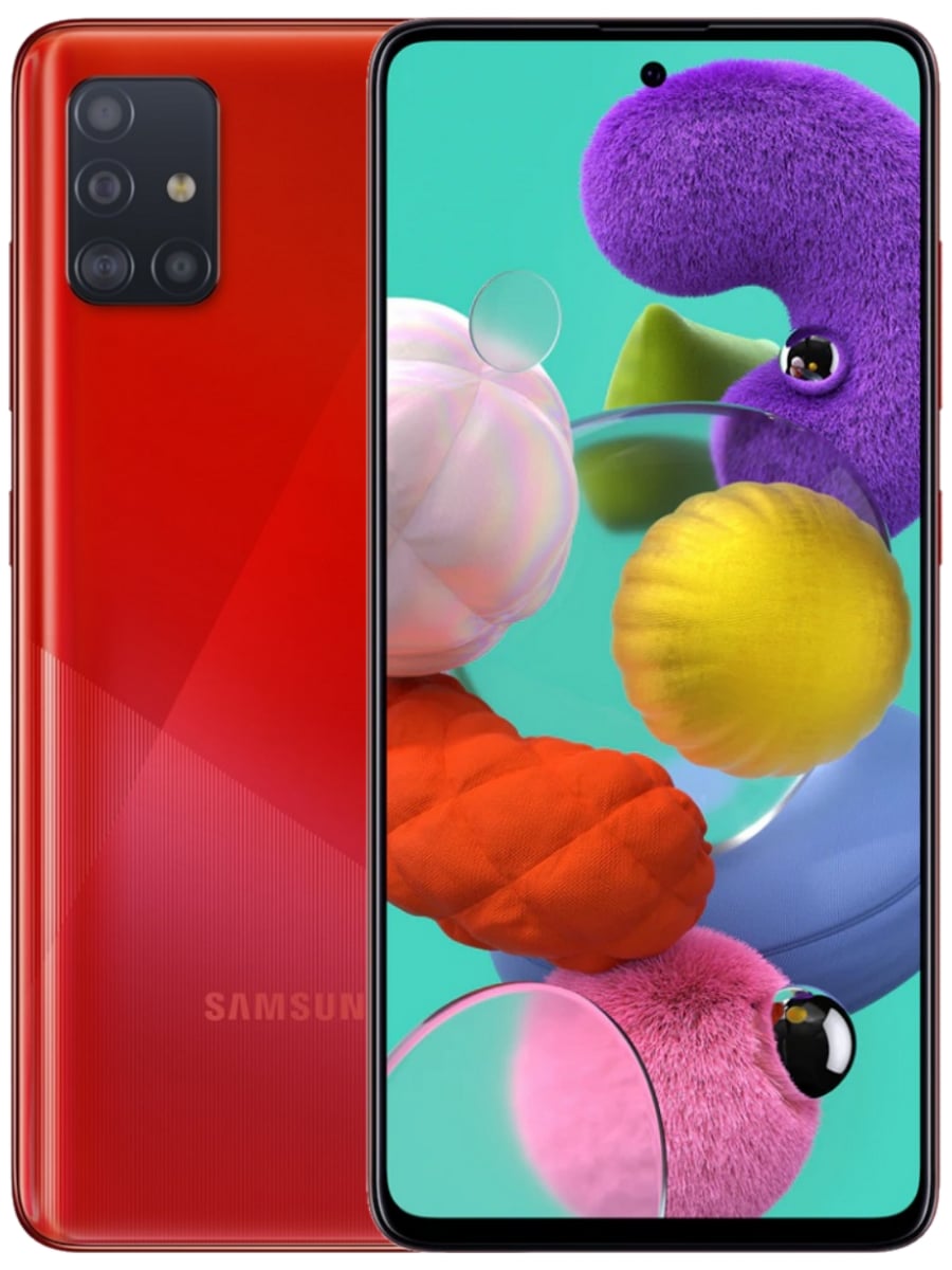 Смартфон Samsung Galaxy A51 128 Гб (Синий)