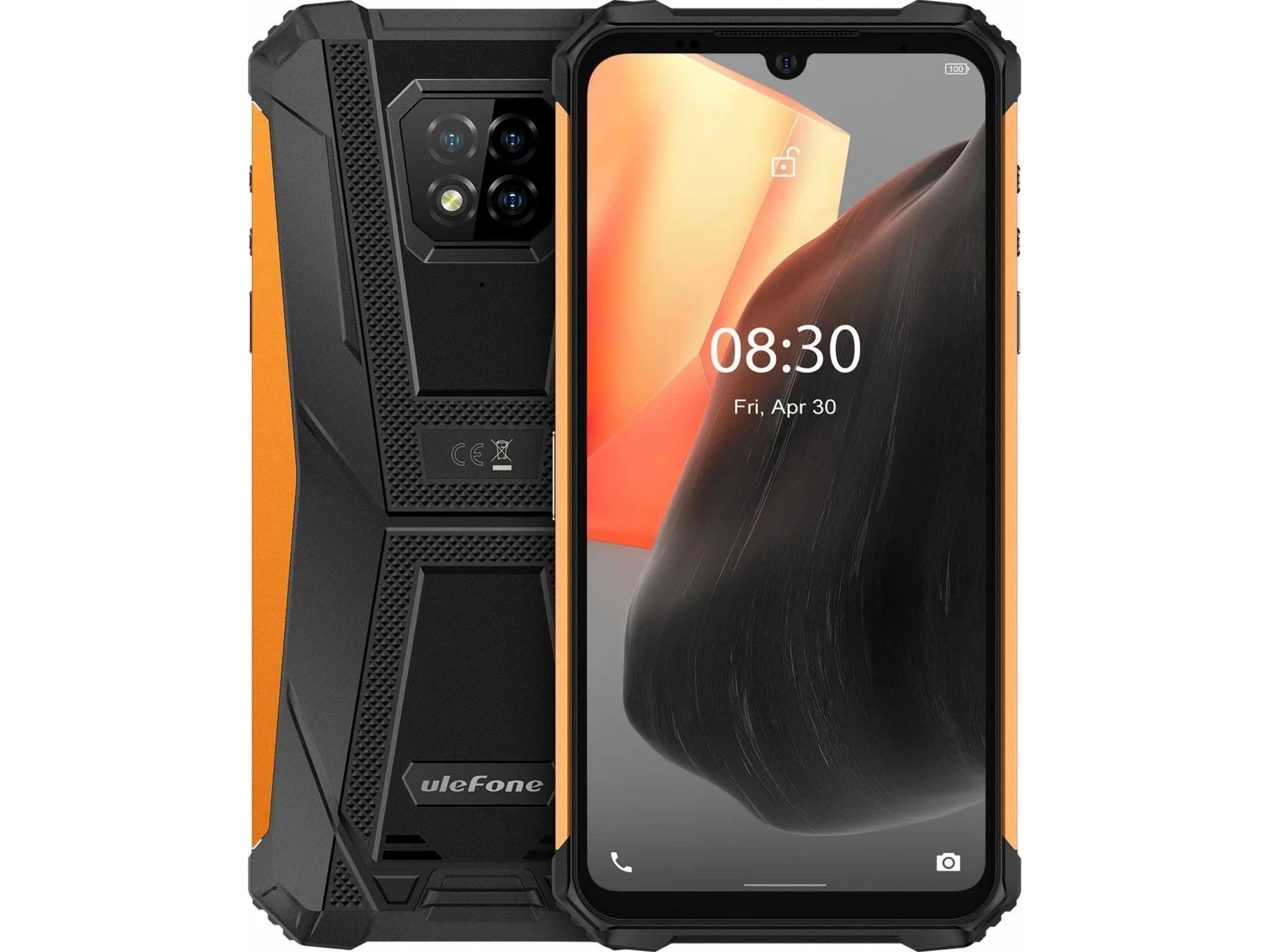 Ulefone Armor 8 Pro 8/128 ГБ (Оранжевый): купить по выгодной цене в  интернет-магазине Мобиком.ру – описание Ulefone Armor 8 Pro 8/128 ГБ  (Оранжевый), фото, отзывы