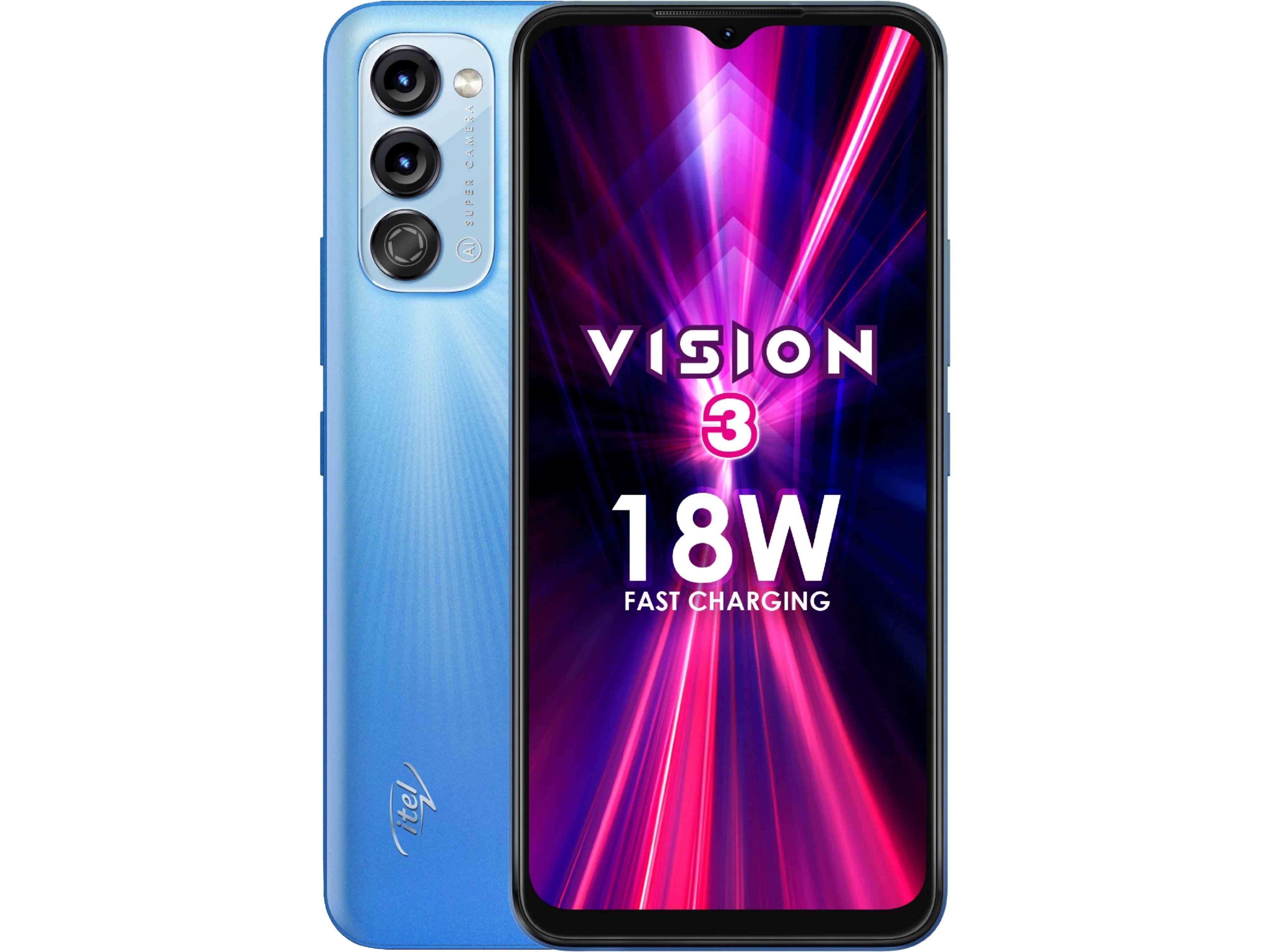 ITEL Vision 3 64+3 (Черный): купить по выгодной цене в интернет-магазине  Мобиком.ру – описание ITEL Vision 3 64+3 (Черный), фото, отзывы