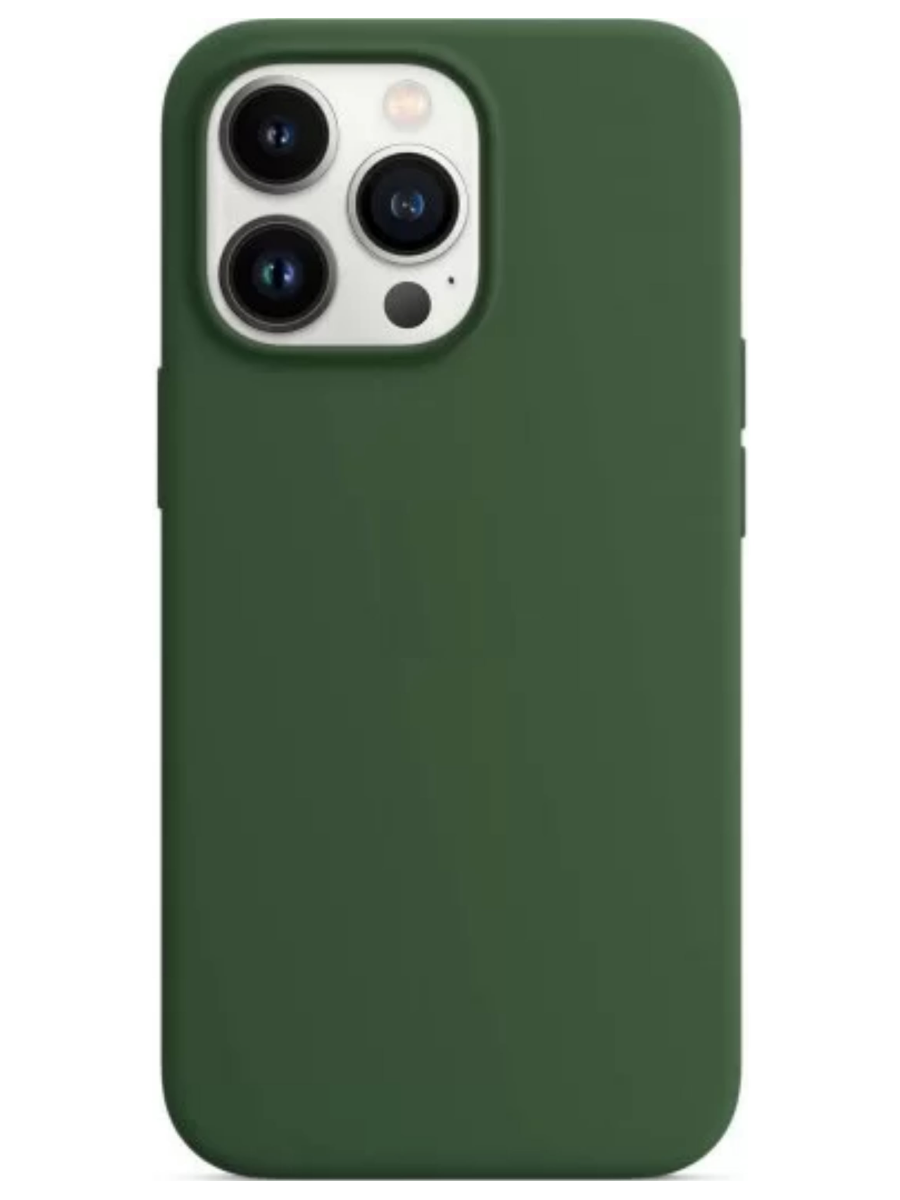 Чехол для iPhone 13 Pro SafeMag Soft Touch (Зеленый)
