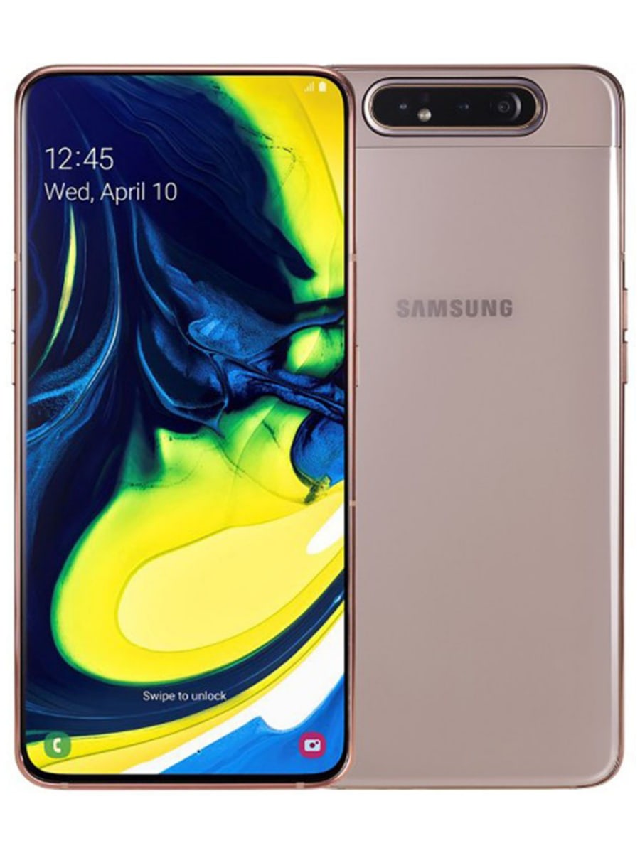 Samsung Galaxy A80 128 Гб (Черный): купить по выгодной цене в  интернет-магазине Мобиком.ру – описание Samsung Galaxy A80 128 Гб (Черный),  фото, отзывы