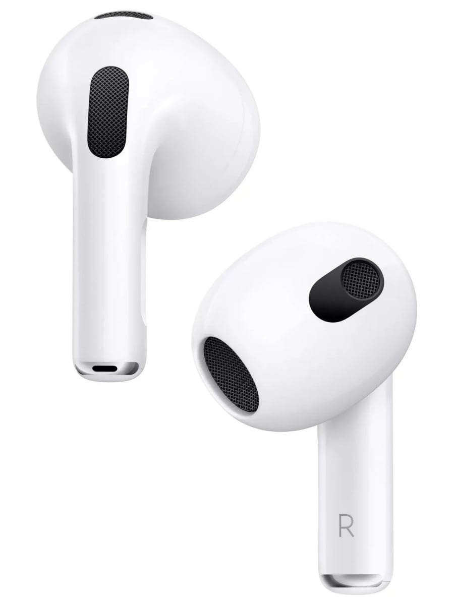 Беспроводные наушники Apple AirPods 3 (Белый): купить по выгодной цене в  интернет-магазине Мобиком.ру – описание Беспроводные наушники Apple AirPods  3 (Белый), фото, отзывы