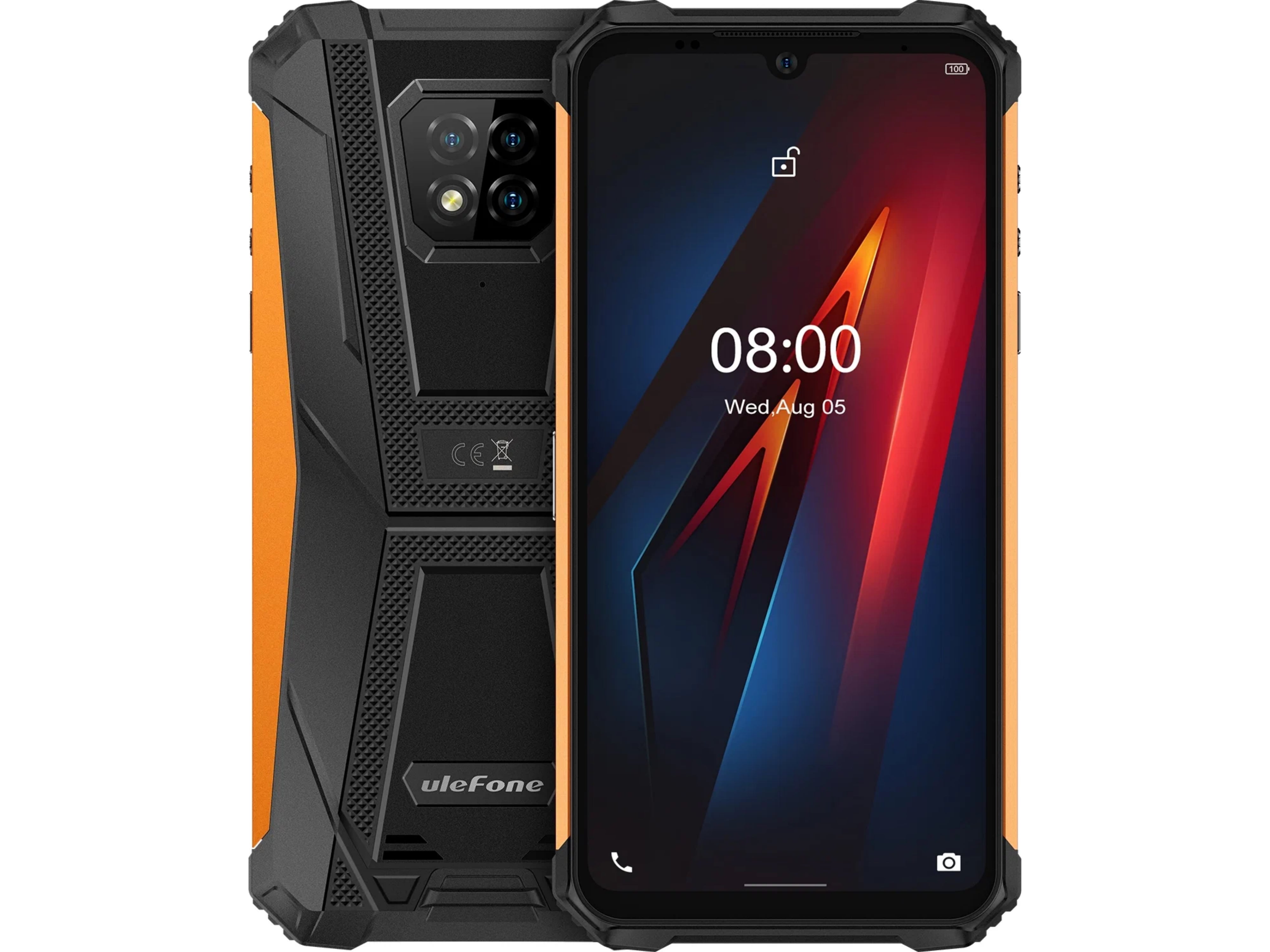 Ulefone Armor 8 4/64 ГБ (Красный): купить по выгодной цене в интернет- магазине Мобиком.ру – описание Ulefone Armor 8 4/64 ГБ (Красный), фото,  отзывы