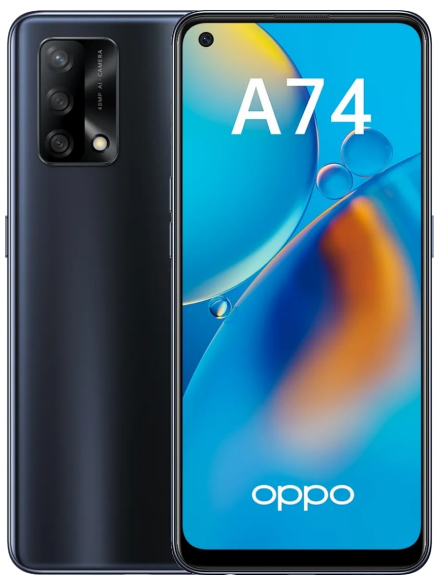 OPPO A74 128 Гб (Синий): купить по выгодной цене в интернет-магазине  Мобиком.ру – описание OPPO A74 128 Гб (Синий), фото, отзывы