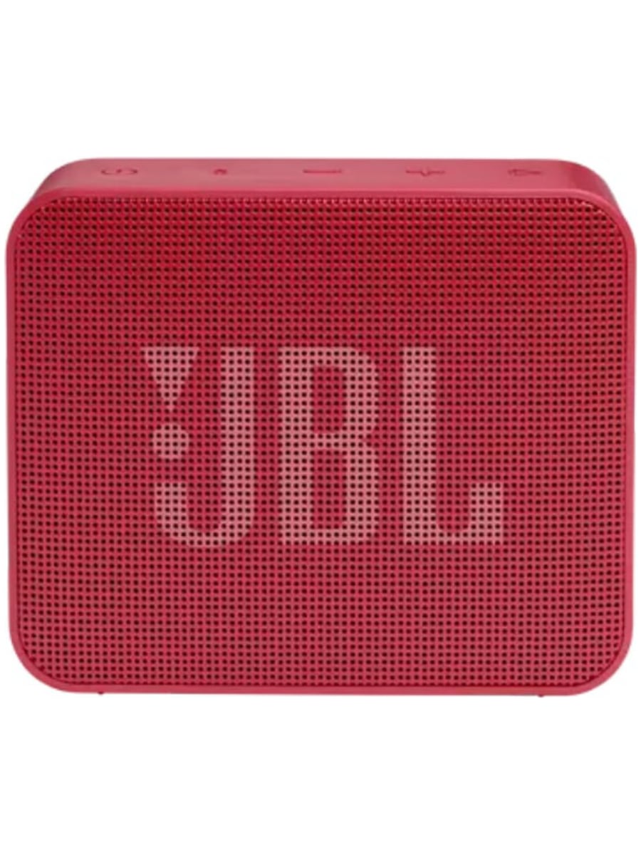 Портативная колонка JBL GO ESSENTIAL (Красный): купить по выгодной цене в  интернет-магазине Мобиком.ру – описание Портативная колонка JBL GO  ESSENTIAL (Красный), фото, отзывы