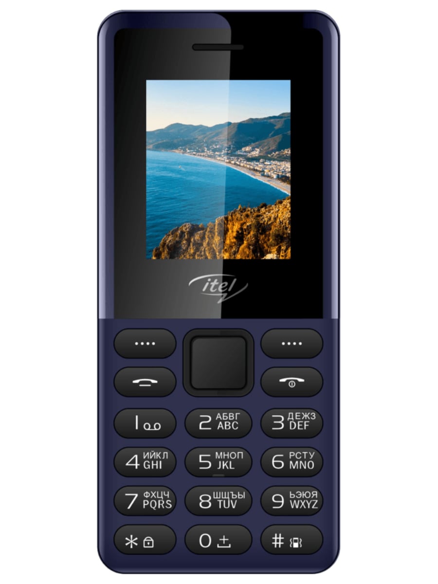 Телефон ITEL IT2163 ACE 2N (Черный)