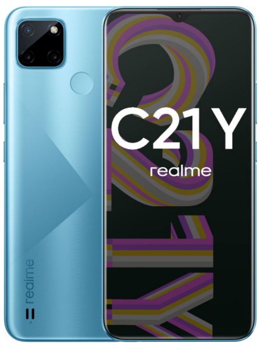 Смартфон Realme C21Y 4/64 Гб (Голубой)