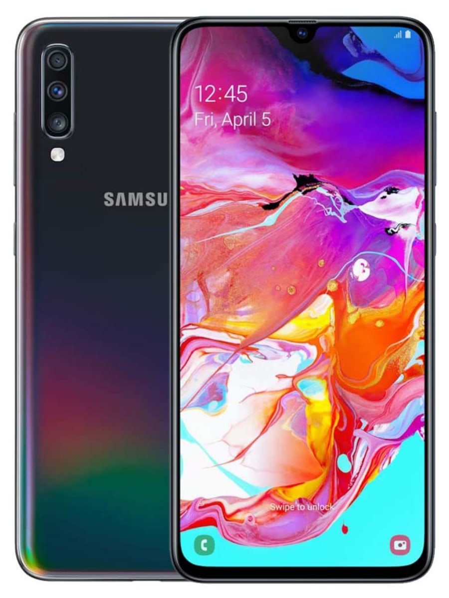 Samsung Galaxy A70 128 Гб (Черный): купить по выгодной цене в  интернет-магазине Мобиком.ру – описание Samsung Galaxy A70 128 Гб (Черный),  фото, отзывы