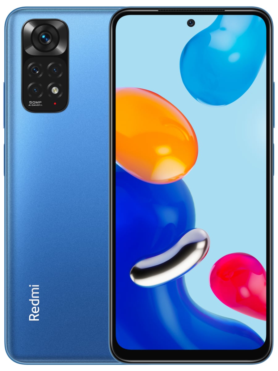 Смартфон Xiaomi Redmi Note 11 64 Гб (Синий)