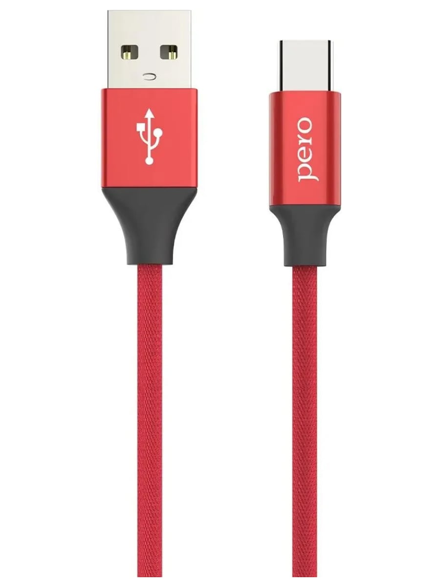 Кабель USB - Type-C 2А PERO DC-02 1м