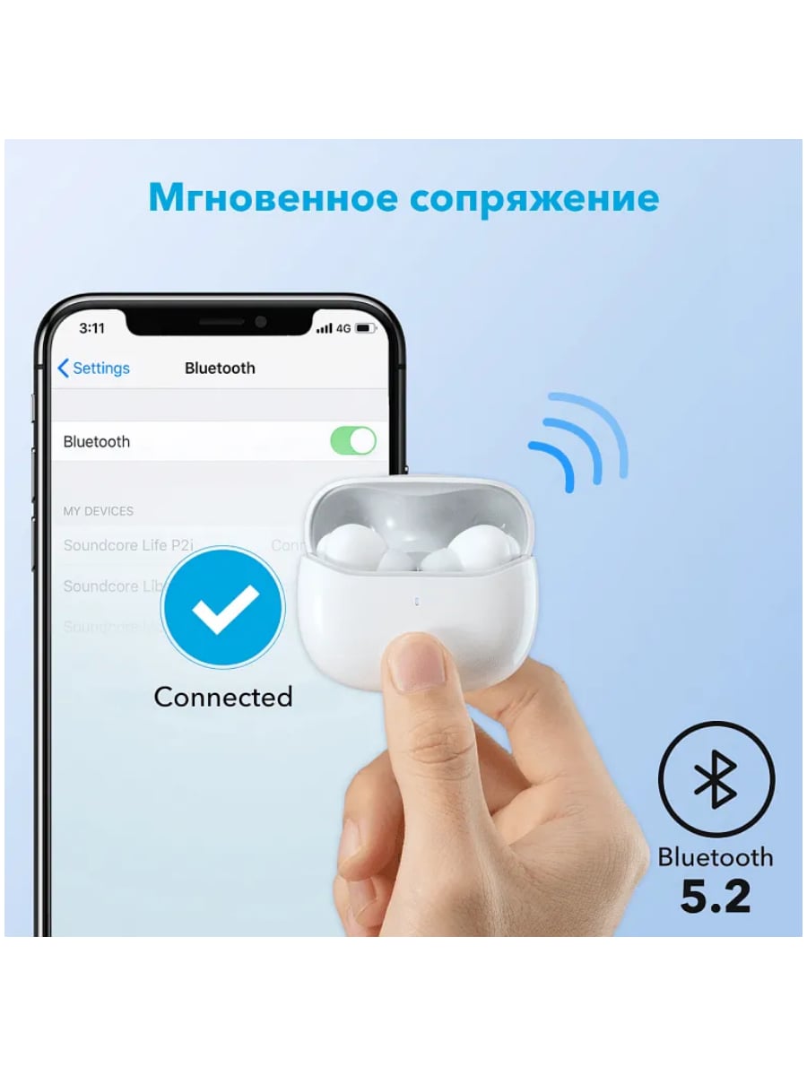 Беспроводные наушники soundcore life note white. Anker SOUNDCORE Life p2 Mini.