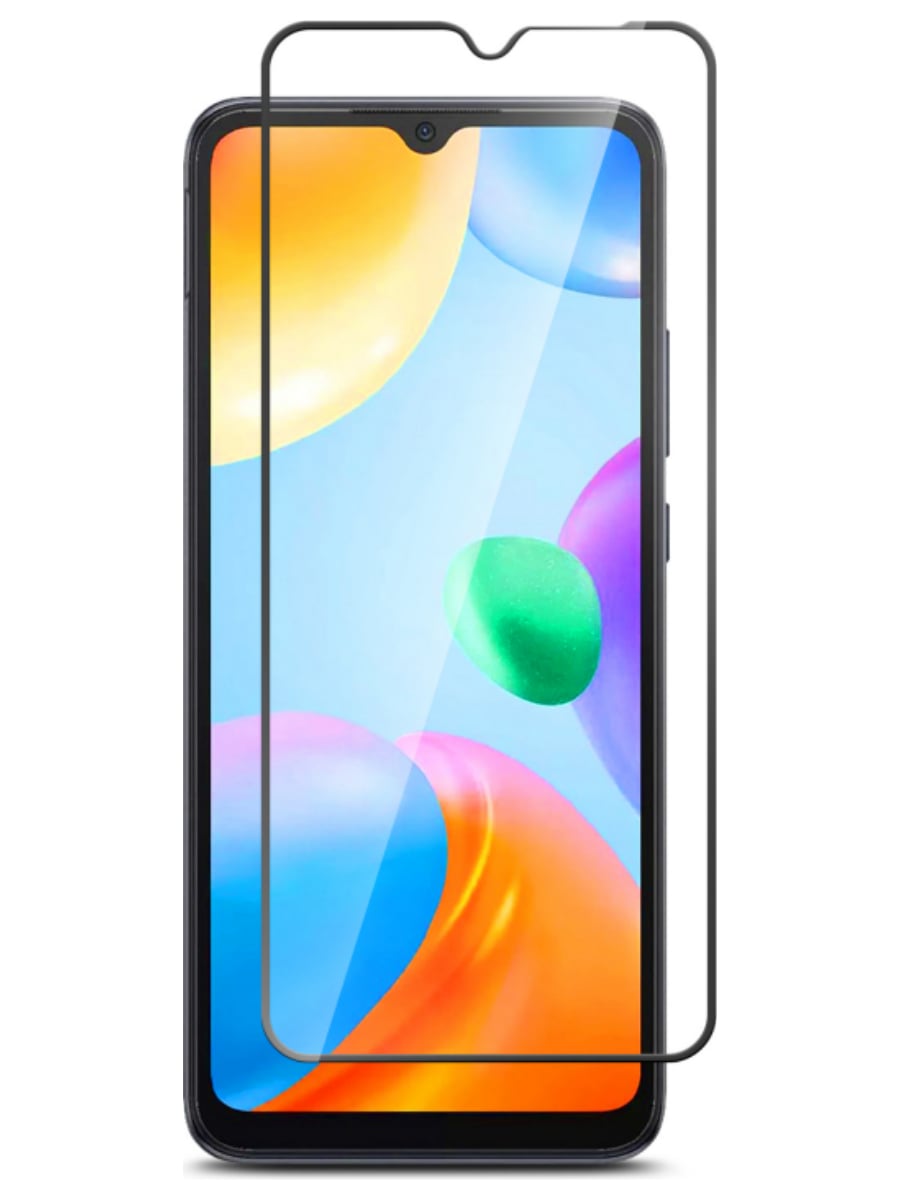 Защитное стекло Mobicom для Samsung Galaxy A14 Box (Черный)