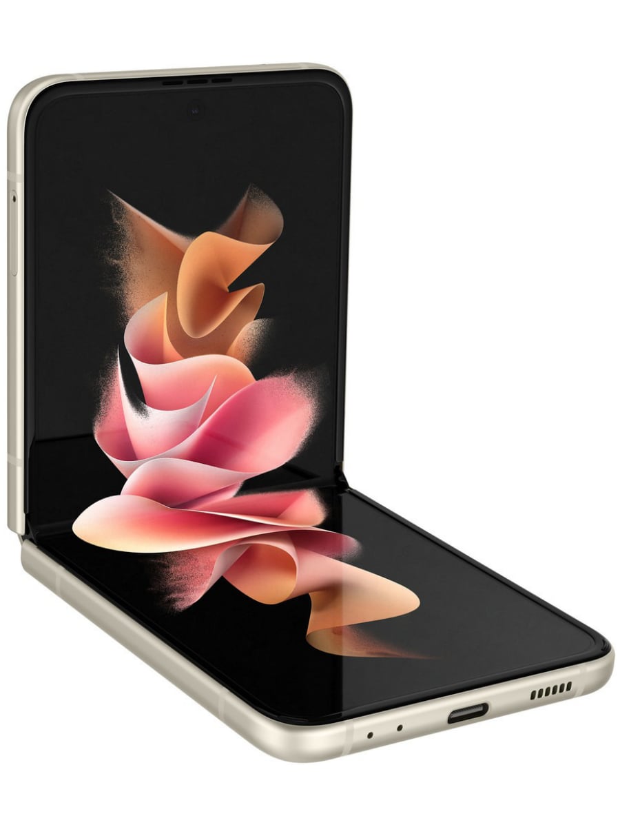 Смартфон Samsung Galaxy Z Flip3 SM-F711B 256Гб (Бежевый)