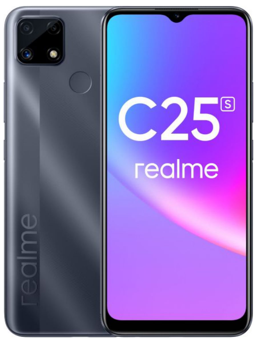 Realme C25s 64 Гб (Серый): купить по выгодной цене в интернет-магазине  Мобиком.ру – описание Realme C25s 64 Гб (Серый), фото, отзывы