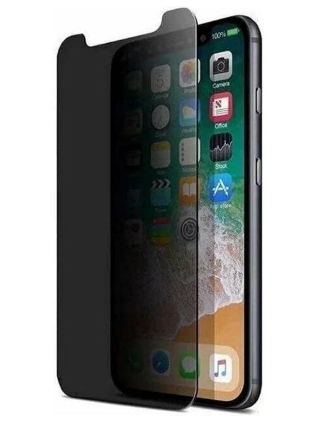 Защитное стекло для iPhone 15 Pro Remax Arcing Privacy GL-27 (Черный)