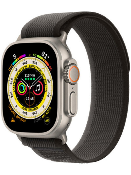 Ремешок для Apple Watch 38/40/41 Gurdini Trail Loop Черный