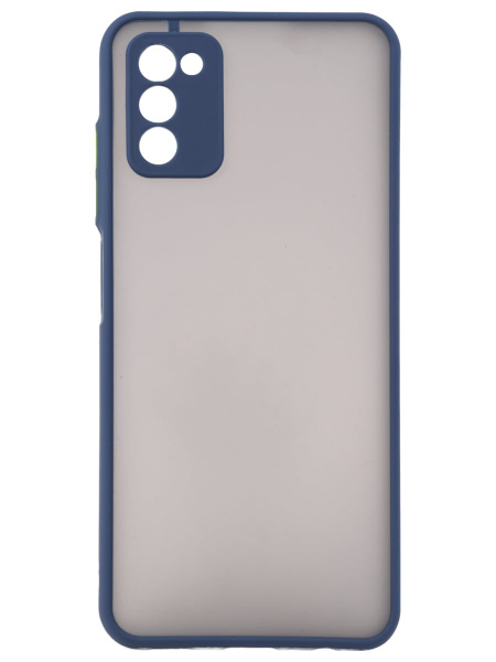 Клип-кейс для Samsung SM-A037 Galaxy A03s Hard case (Синий)