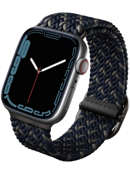 Ремешок для Apple Watch 49/45/44/42 UNIQ Aspen (Синий)